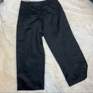 Eileen fisher wide leg satin organza pants L NWTS